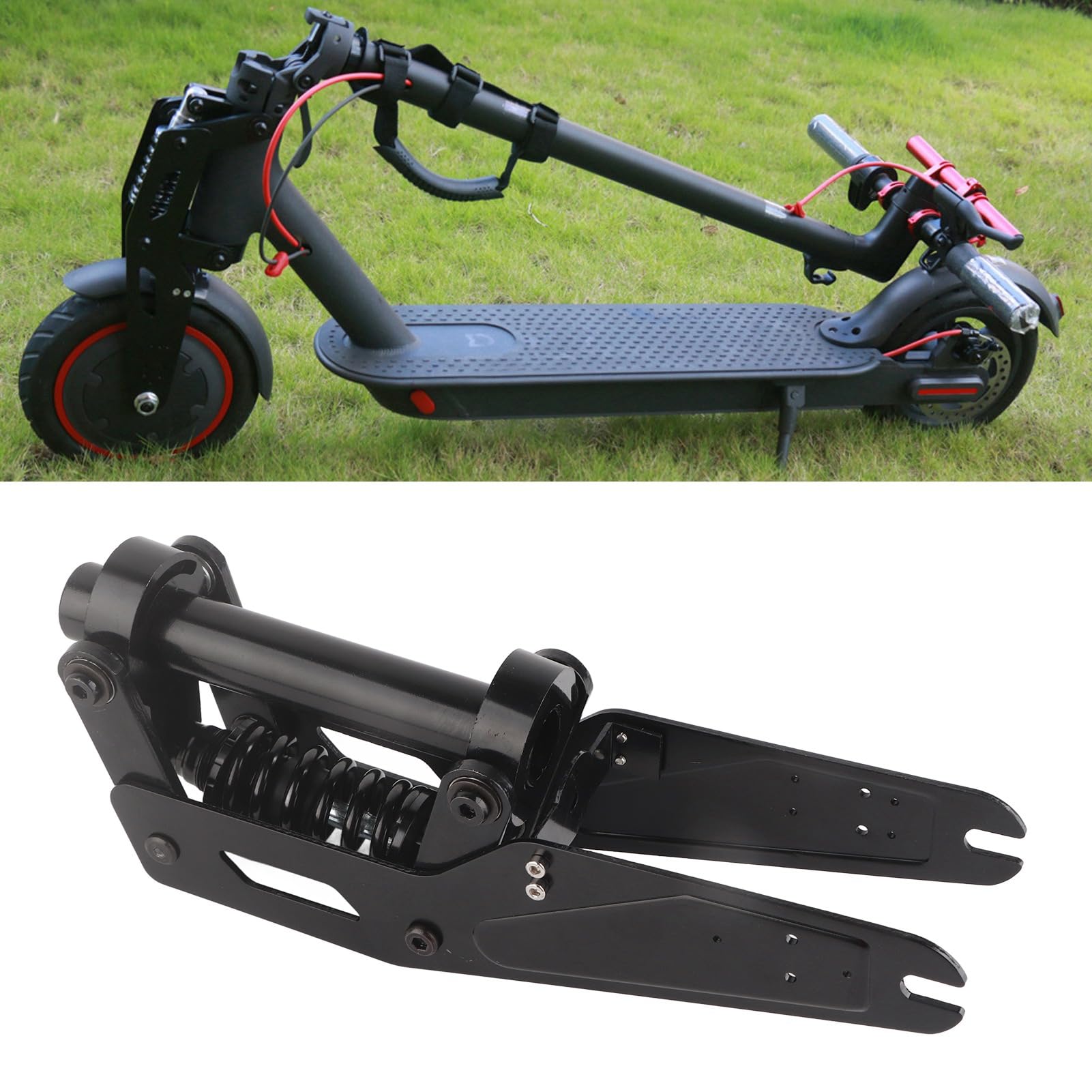 Electric Scooter Accessories, Suspension Fork Stainless Steel High Density Reduce Vibration Front Fork Shock Absorption Kit for M365 M365 Pro Electric Car Scooter Supplies