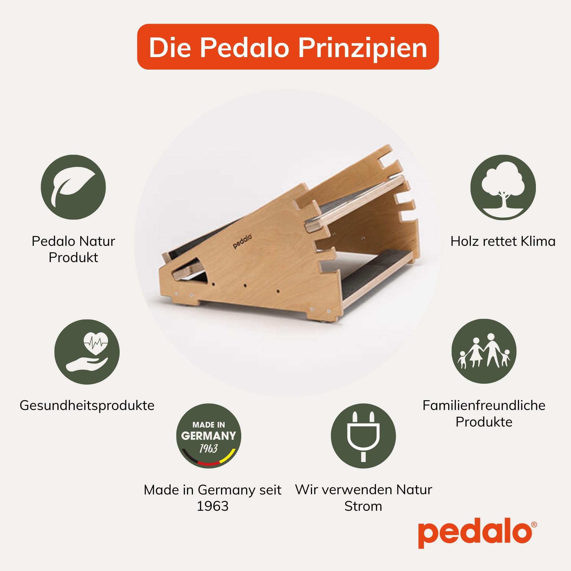 pedalo® Kniefit I Wadendehner I Knietrainer I Slant Board I Fußtrainer I Beintrainer I Schrägbrett I Patellasyndrom I Rehabilitation I Beinkraft I Kniebeuge