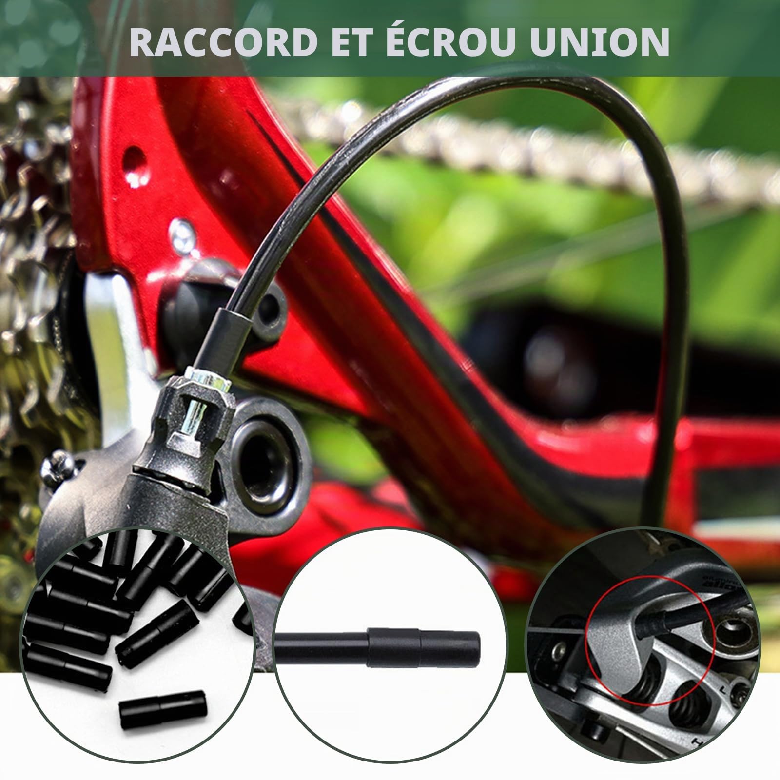 Câble De Frein, Tuyau De Frein Hydraulique 10m, Gaine De Câble De Frein De Vélo Performance, Câble De Dérailleur De Rechange, Ø 5mm Housse De Câble De Frein Pour Vélo Pour Vtt Vélo De Course