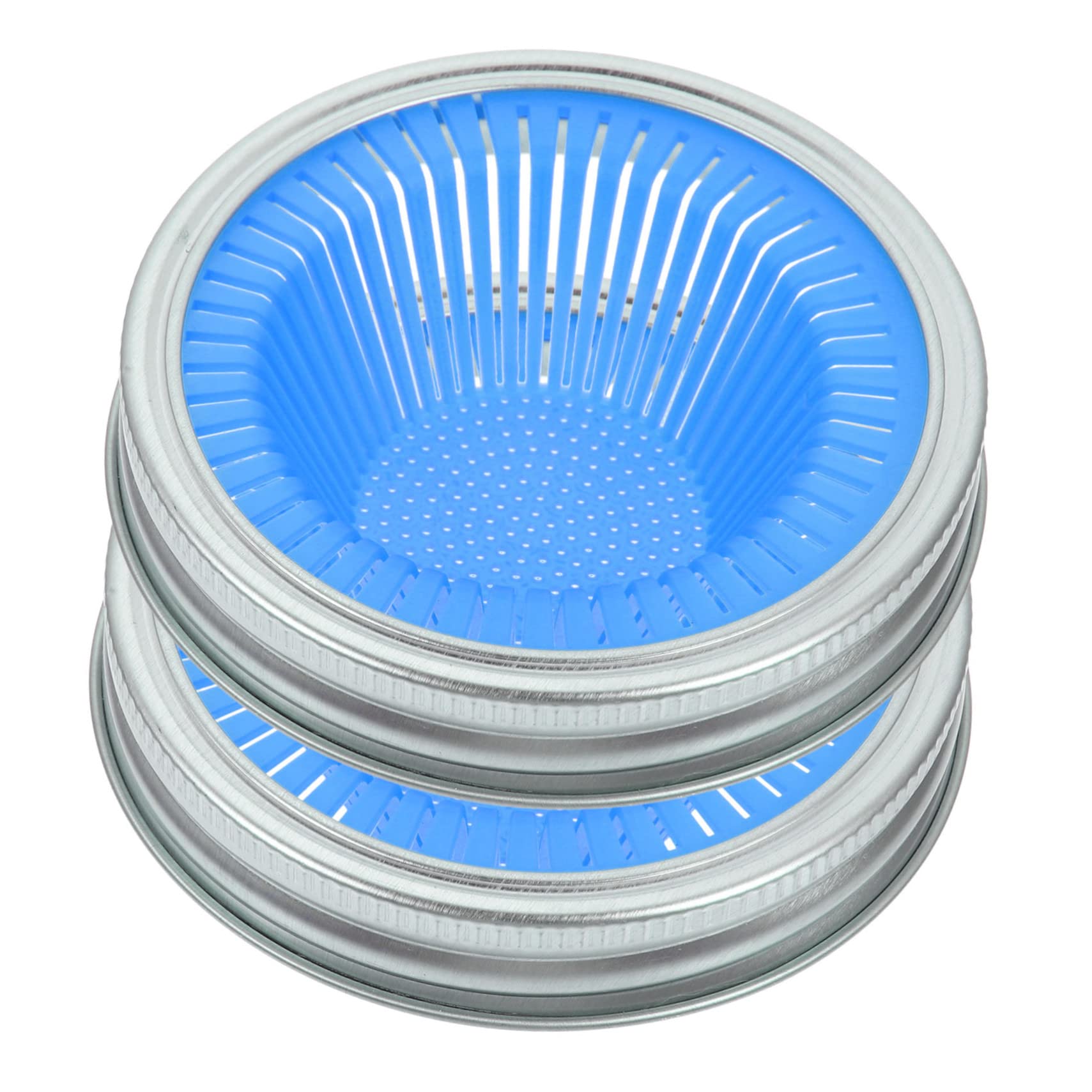 zengreens® Kit di coltivazione per germogli bio - Set da 1, 2 o 3 barattoli per germogli - Include: barattolo germogliatore, vaschetta e semi per germogli - Incl. guida e videocorso online
