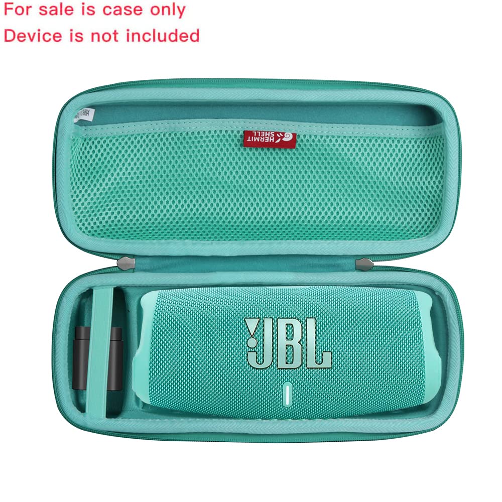 Hermitshell Travel Case for JBL Charge 5 / JBL Charge 4 Portable Bluetooth Speaker (Green)