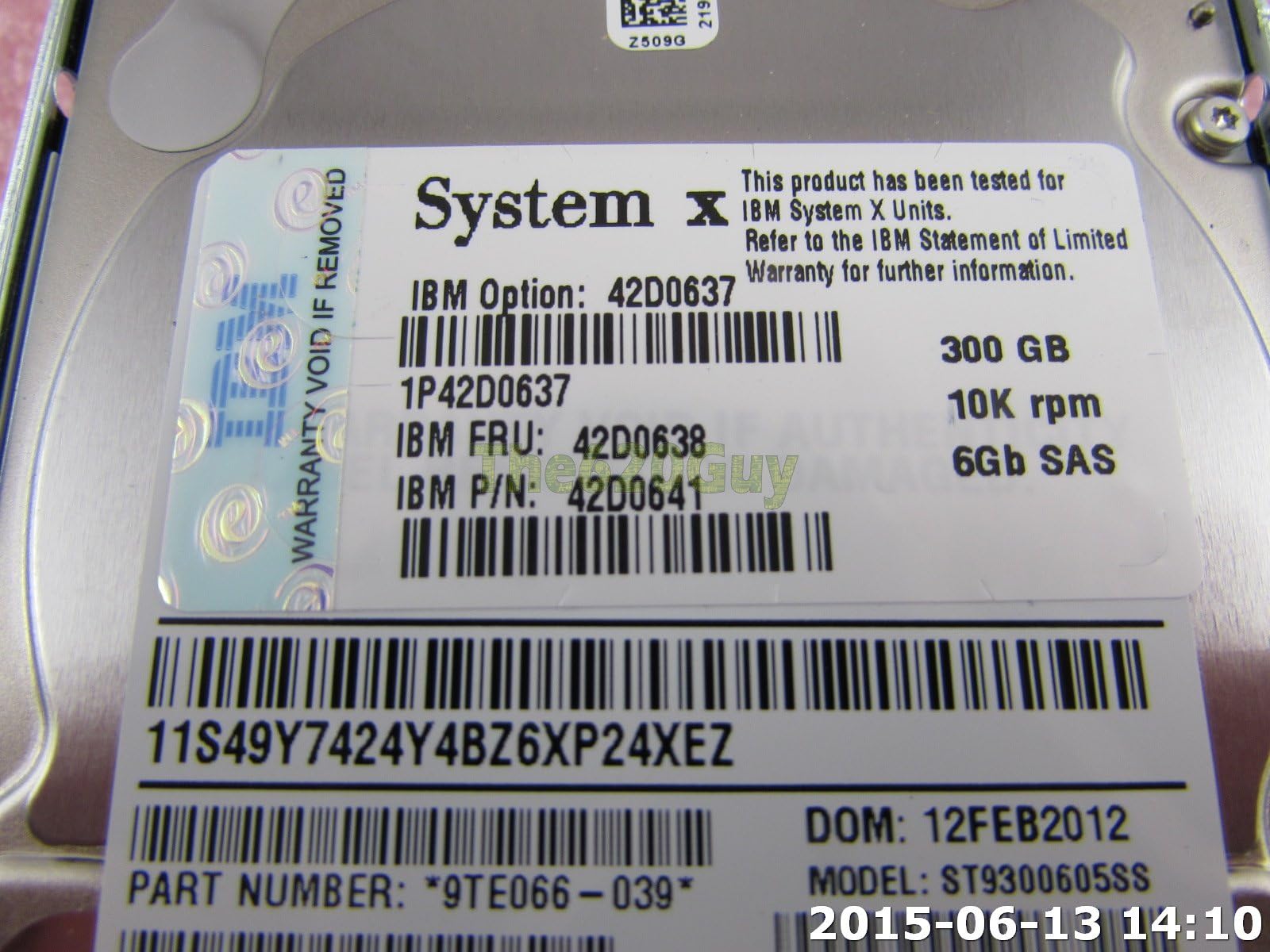 Amazon.com: IBM 42D0637 - 300GB 2.5