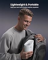 Vista 7 de Mini proyector, YOWHICK 2026 actualizado Full HD 1080P proyector de video, proyector de cine portátil para cine en casa, compatible