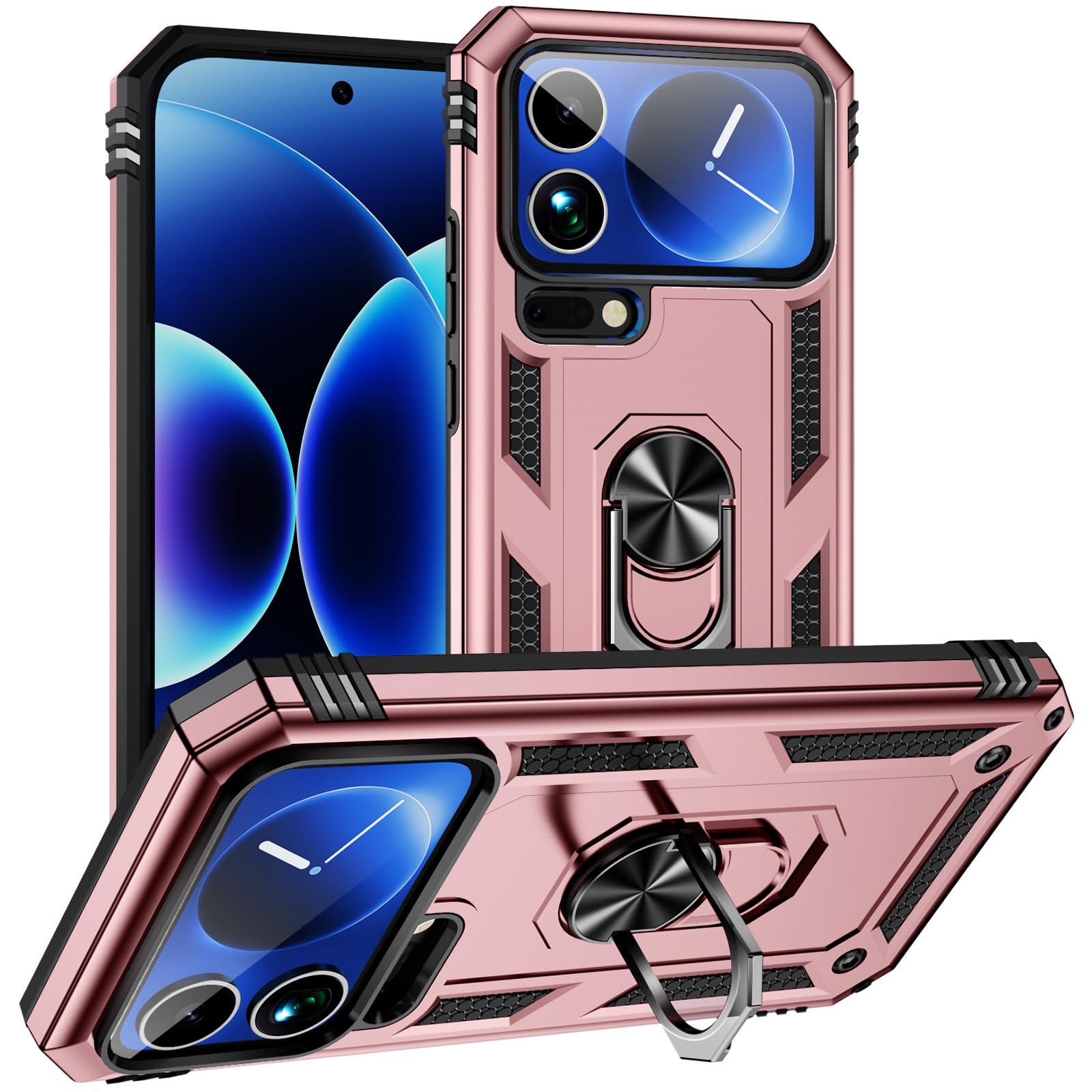 Étui Xiaomi 17 Pro Max antichoc magnétique résistant aux chutes accidentelles
