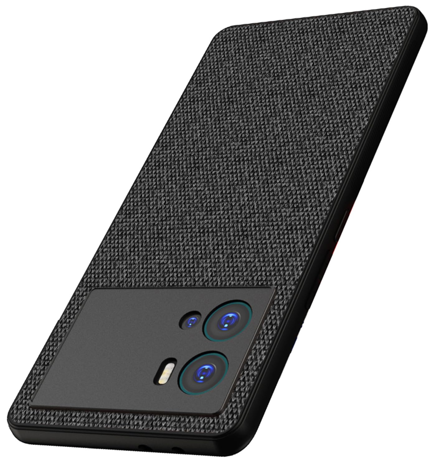Kapa Soft Full Fabric Protective Back Case Cover for Iqoo 9 PRO | Shockproof Slim Hard Anti Slip Back Case (Black) (B0CV5CDT2W) Amazon Price History, Amazon Price Tracker
