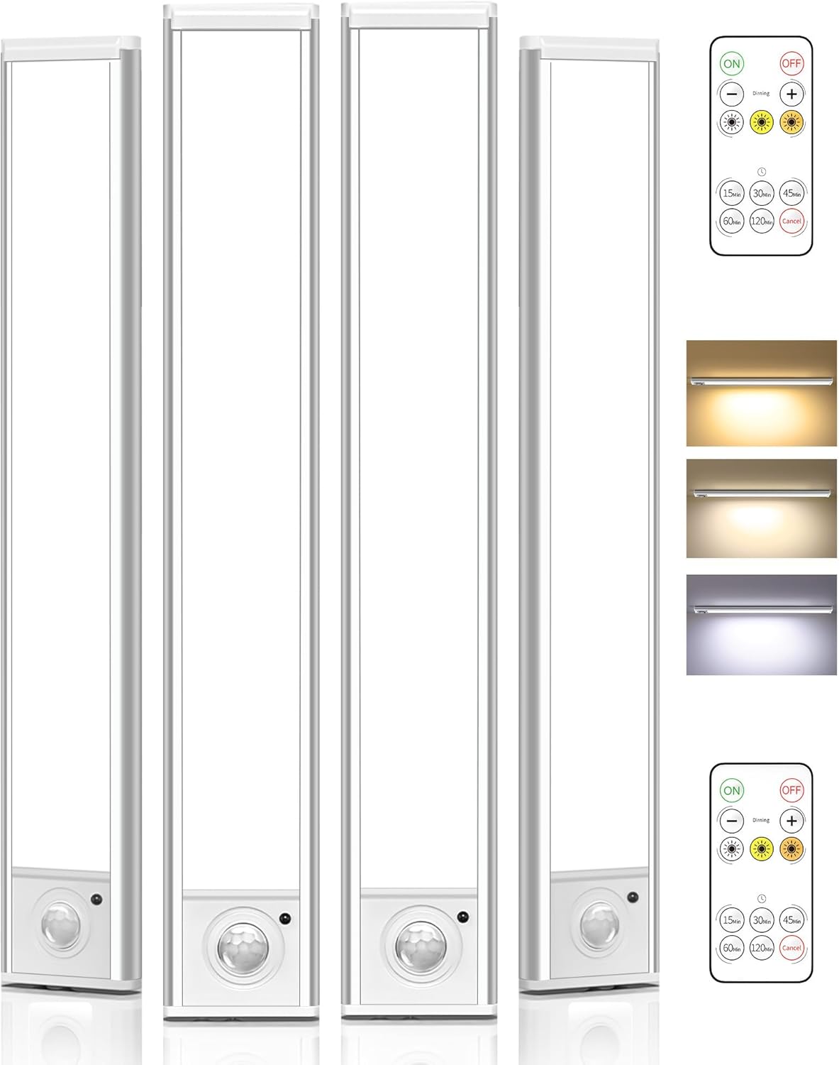 4Pack 12inch Under Cabinet Lighting...