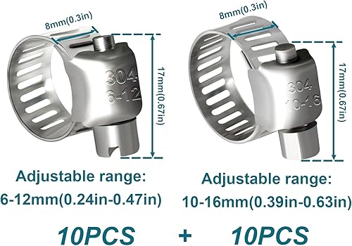 Vista 42 de Línea de combustible 1/2 pulgada ID, manguera de combustible 10 pies, manguera de línea de combustible J30R7 NBR.