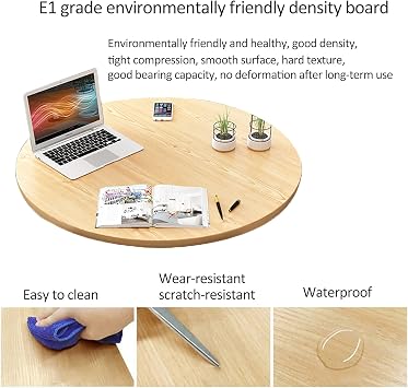 Office Conference Table Small Meeting Room Dining Table Set for 4,Round Simple Coffee Table with Chair Set,Business Reception 1 Table 4 Chairs Combination,for Family Apartment Study Balcony Kitchen (