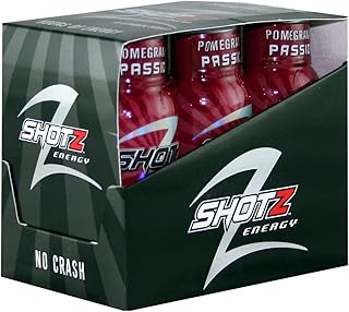 Shotz Pomegranate Passion, Sugar Free, 6-Count, 2-Ounce