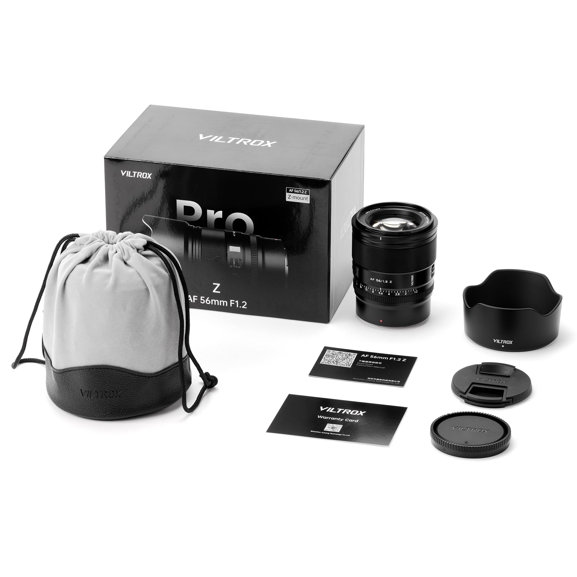 Amazon.com : VILTROX 56mm F1.2 Pro Z, AF 56mm f/1.2 Z for Nikon Z