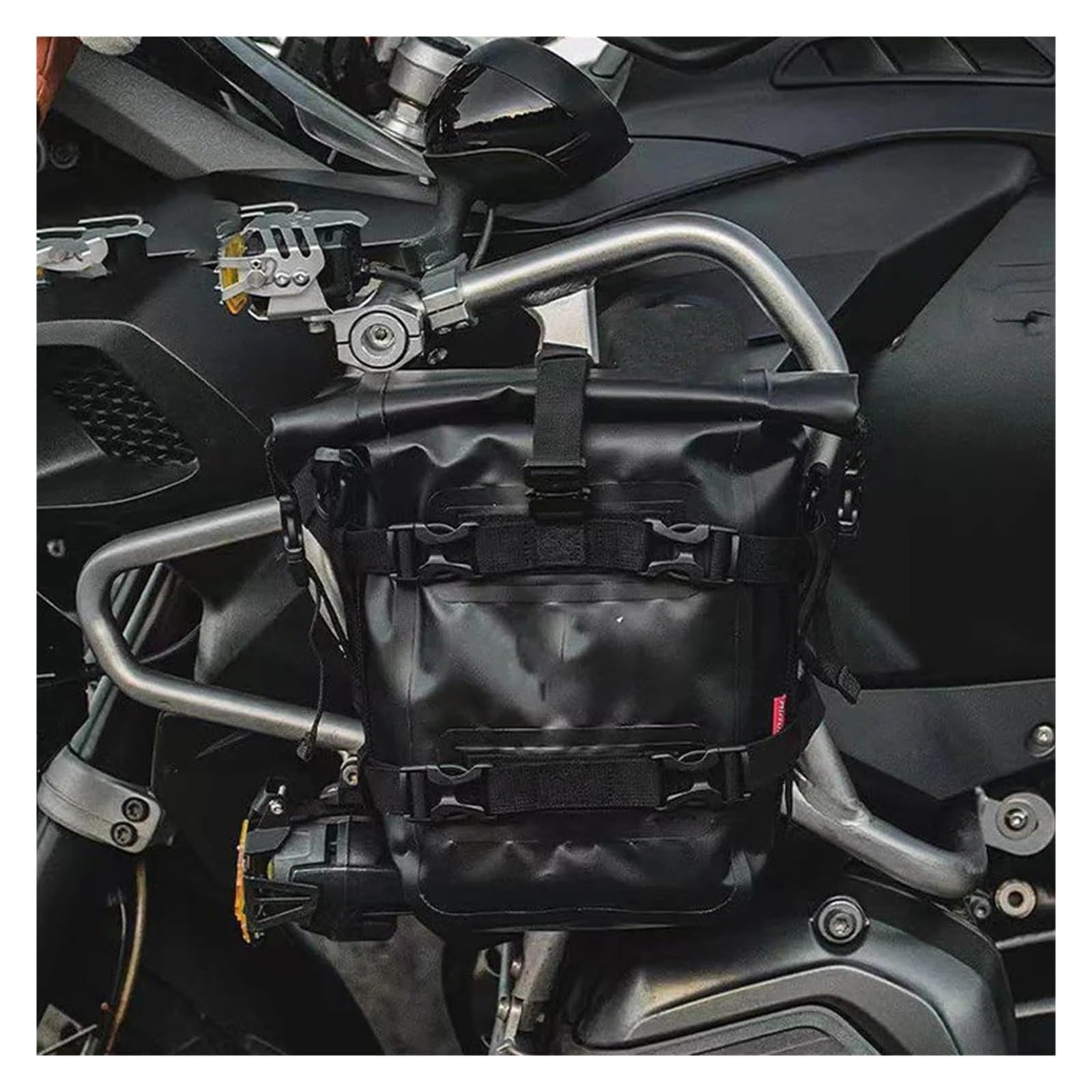 Per Moto Per BMW Per R1200GS Per R1250GS Per R1200 Per R1250 GS Barre Paramotore Per Telaio Borsa Impermeabile Strumento Di Riparazione Posizionamento Motore Borsa Laterale(Yellow 1pc)