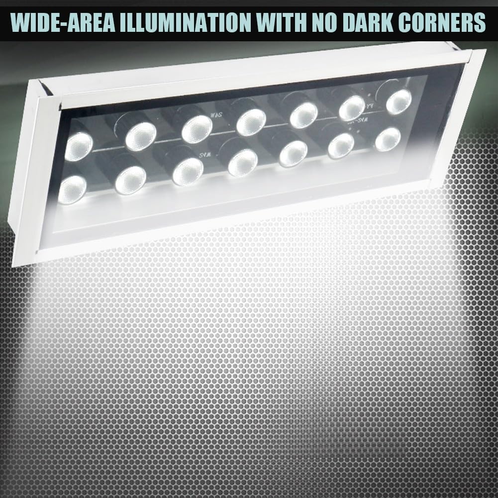 Lampada Da Lavoro A LED Portatile,Illuminazione Industriale,Lampada Da Lavoro For Meccanici Da 120 Lumen For Watt,Lampada For Utensili Da Officina In Alluminio Impermeabile For Torni(20W-24v)