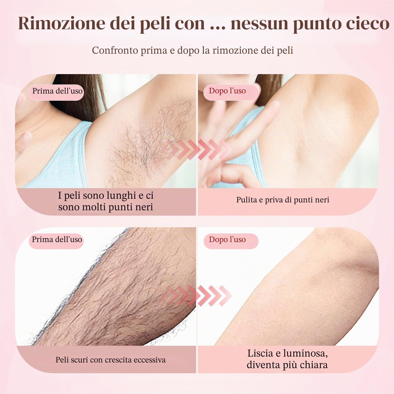 Rasoio elettrico da donna 2 in 1 e trimmer, Rasoio Intimo Donna a Secco Bagnato Damen Rasierer, Senza fili, Impermeabile, Ricaricabile, Indolore Rasoio Parti Intime per Bikini, Ascelle, Braccio(Blu)