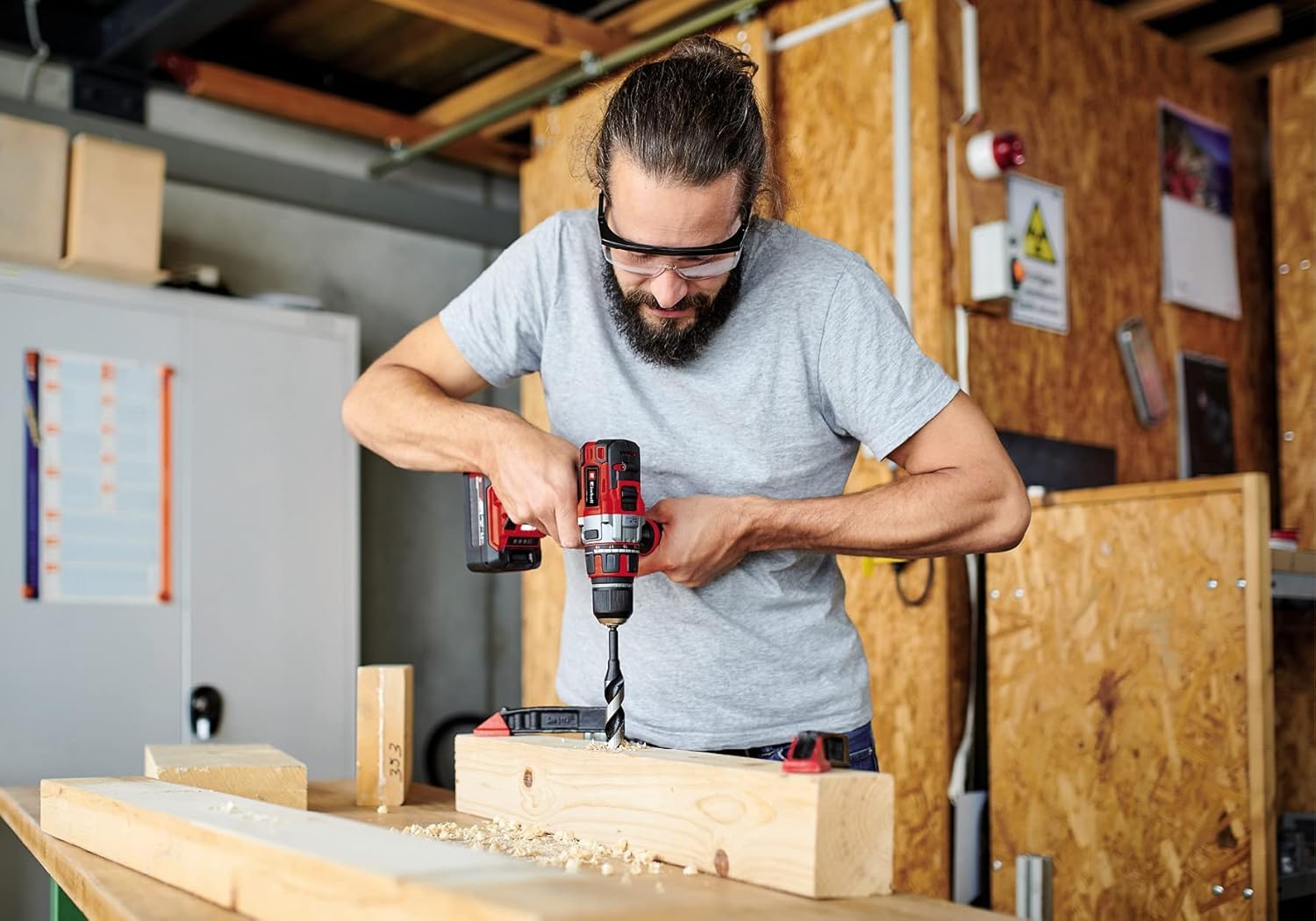 Einhell Taladro atornillador a batería - TE-CD 18 Li Brushless Solo Power X-Change, Iones de litio, par de 60 Nm, motor sin escobillas, mandril de metal de 13 mm, sin batería ni cargador