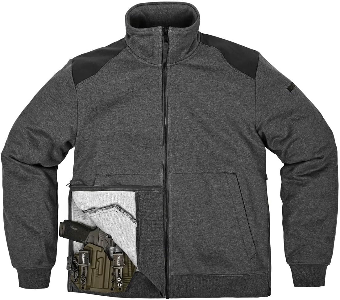 VIKTOS Men's Full Zip Soft Casual Lightweight Navarone Fleece Jacket