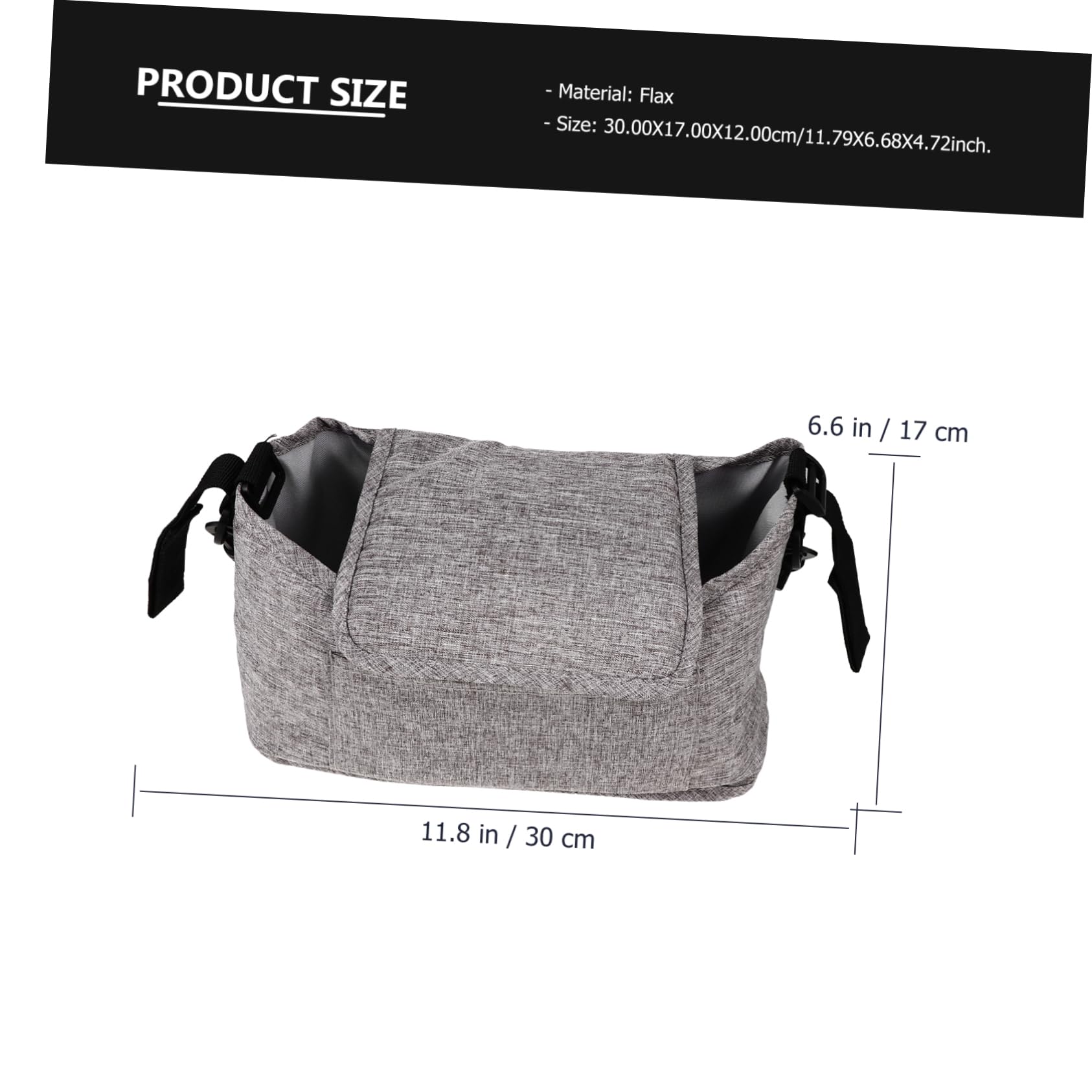 SUPVOX Stroller Bag Diaper Organizer Large Capacity Organizer Bag for Stroller