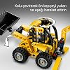 LEGO Technic Backhoe Loader 42197 – Back Digger for Girls and Boys 7 Years Old and Over, Construction Set with Bucket and Balancer, Gift Idea (104 Pieces)