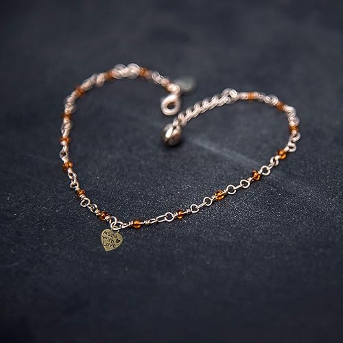 Miniatura 8 de Shapenty 100 mini cuentas de metal en forma de corazón "Hecho con amor" a granel para manualidades, llavero, collares, colgantes, pulseras, aretes,