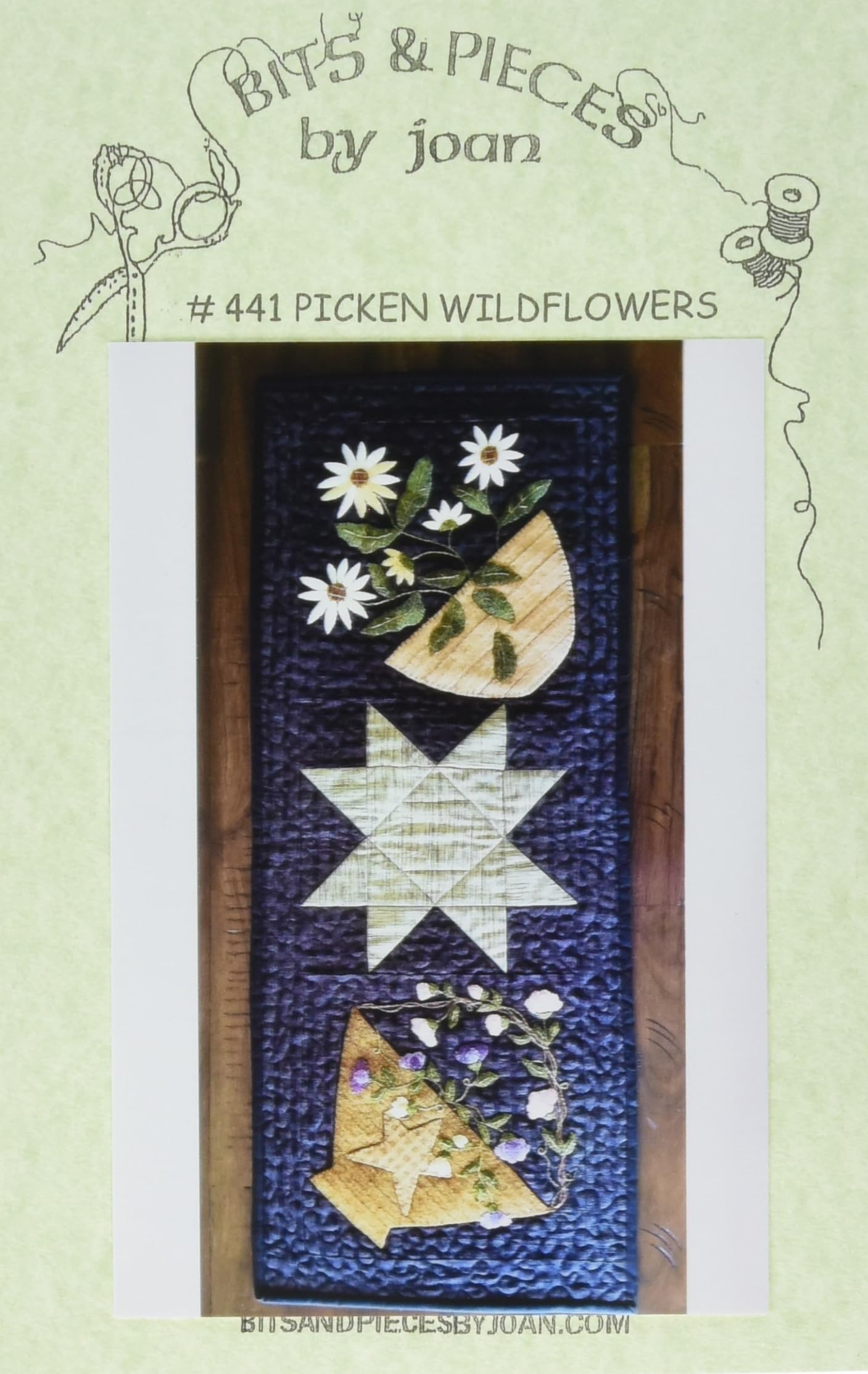 Bits & Pieces By JoanPicken Wildflowers Pattern, Multi