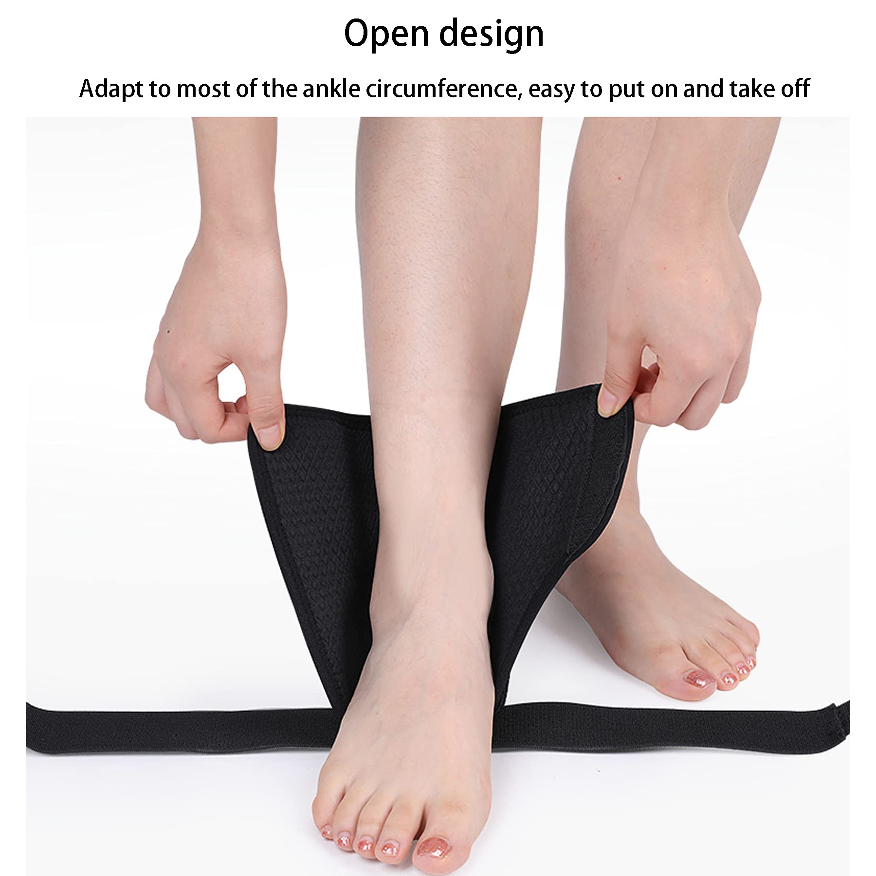 Tutore Caviglia Ideal Cavigliera per Distorsione Lesioni Sportive Ortesi Plantari Regolabili Sollievo dal Dolore Plantare Fascite Stabilizz L'ortesi del Piede Tutore per Caviglia