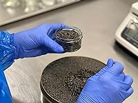 Vista 3 de Caviar d'Eden - Colección TRADITION Caviar Premium de esturión de Osetra Black Caviar – 3.5 oz / 100 g en tarro de metal – Sabor clásico Malossol