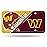 Rico Industries NFL Football Washington Commanders Split Metal Tag, 12 x 6