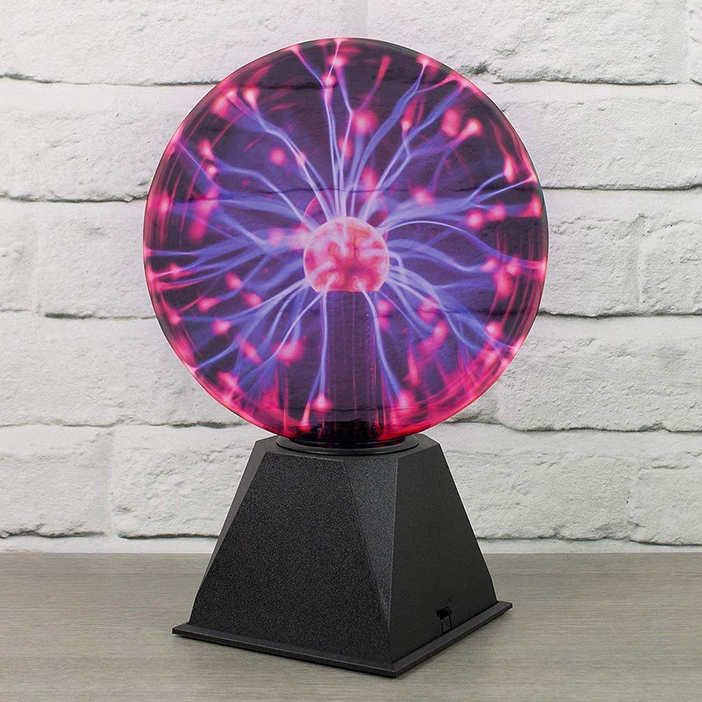 Dratal Kid's Touch Sensitive Nebula Sphere Plasma Lamp (8", Multicolour)Pack of 1