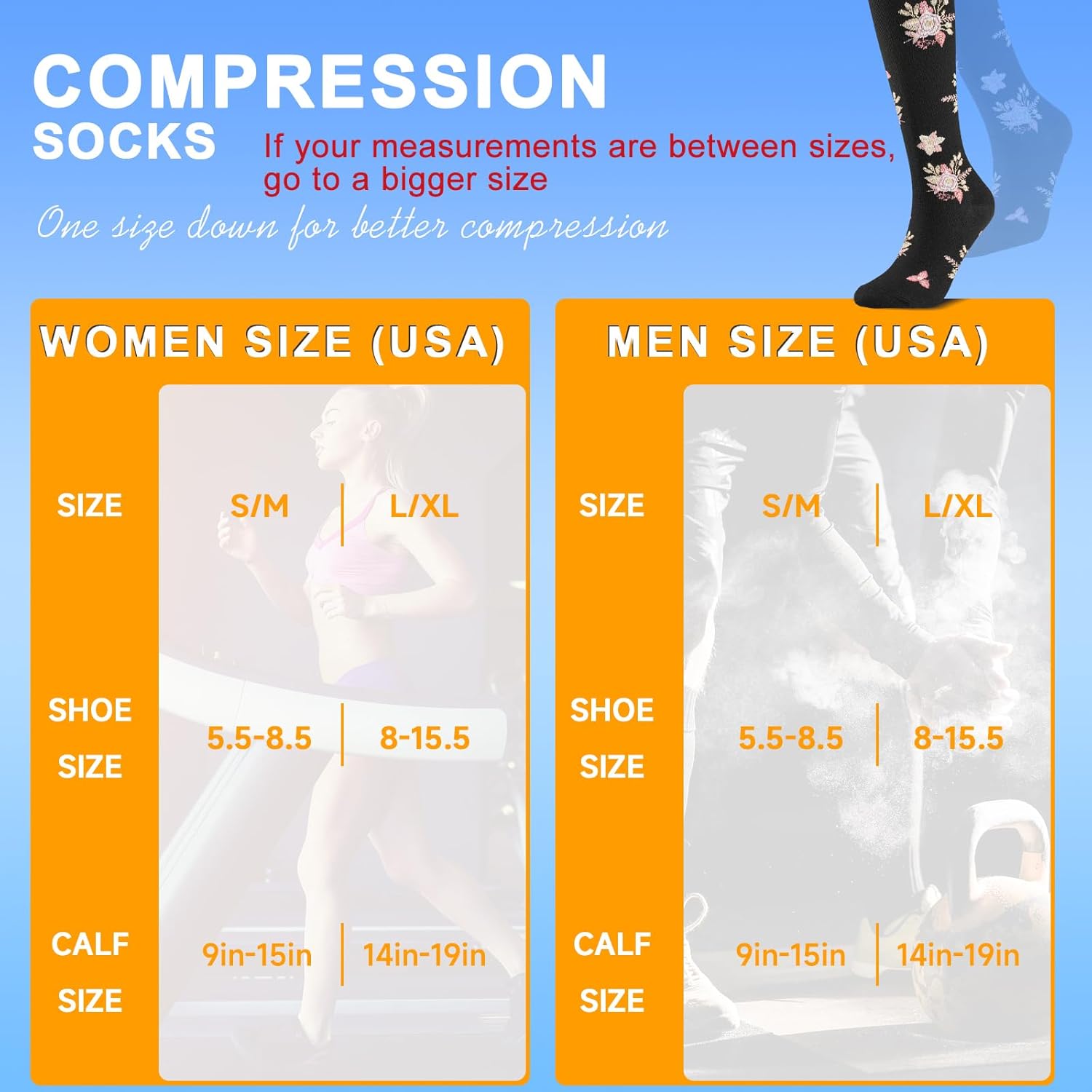 bropite Compression Socks for Women & Men Circulation-Support Knee High Socks 20-30 mmhg-Best for Running,Medical,Nurse,Travel - Image 3