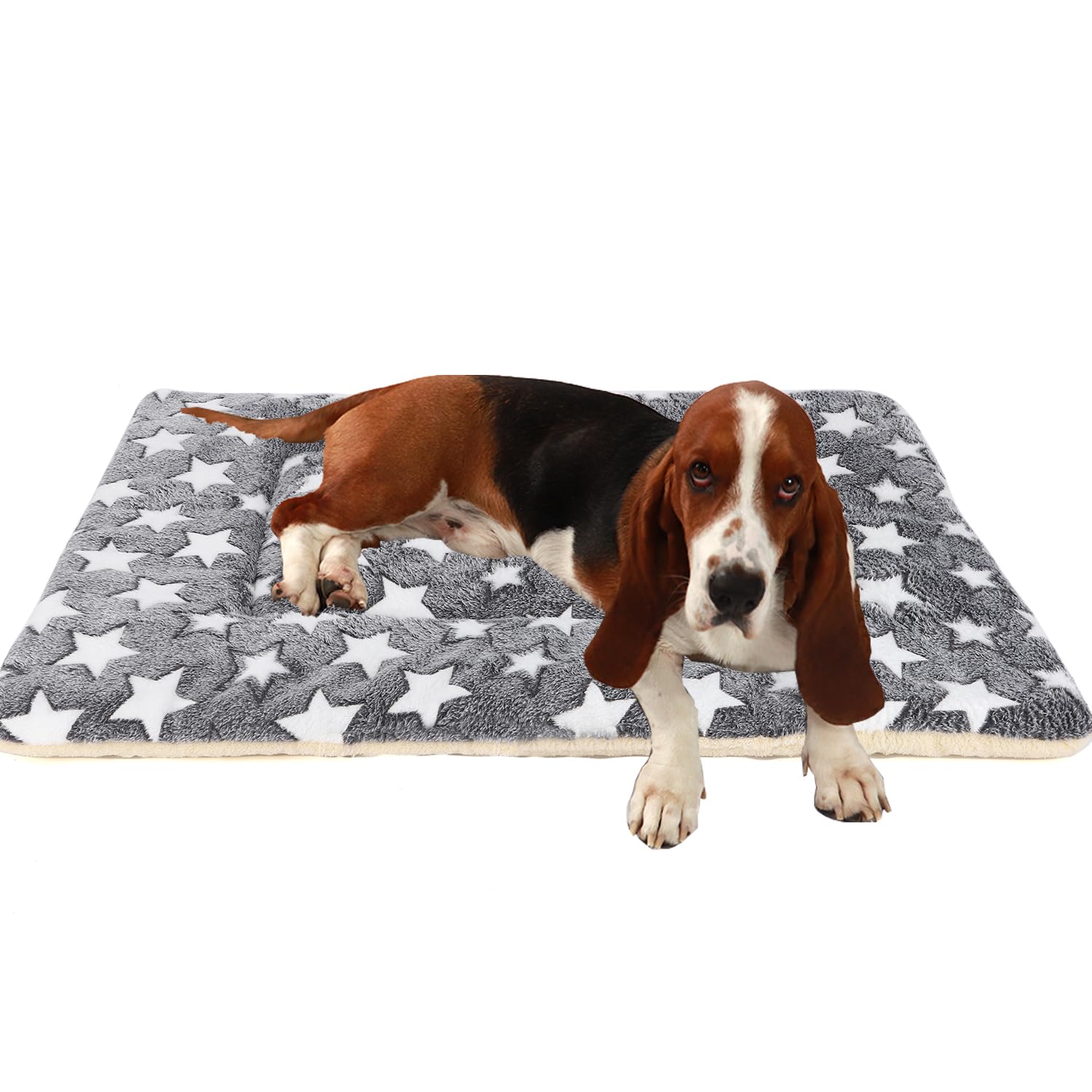 TMbsfatn Dog bed Dog mat Dog Pet mat Box mat Machine washable (gray, 100x70x3.5CM)