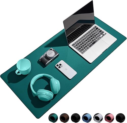 Miniatura 8 de Reniteco Alfombrilla de mouse grande para juegos con bordes cosidos duraderos, base de goma antideslizante, alfombrilla de mouse para teclado de