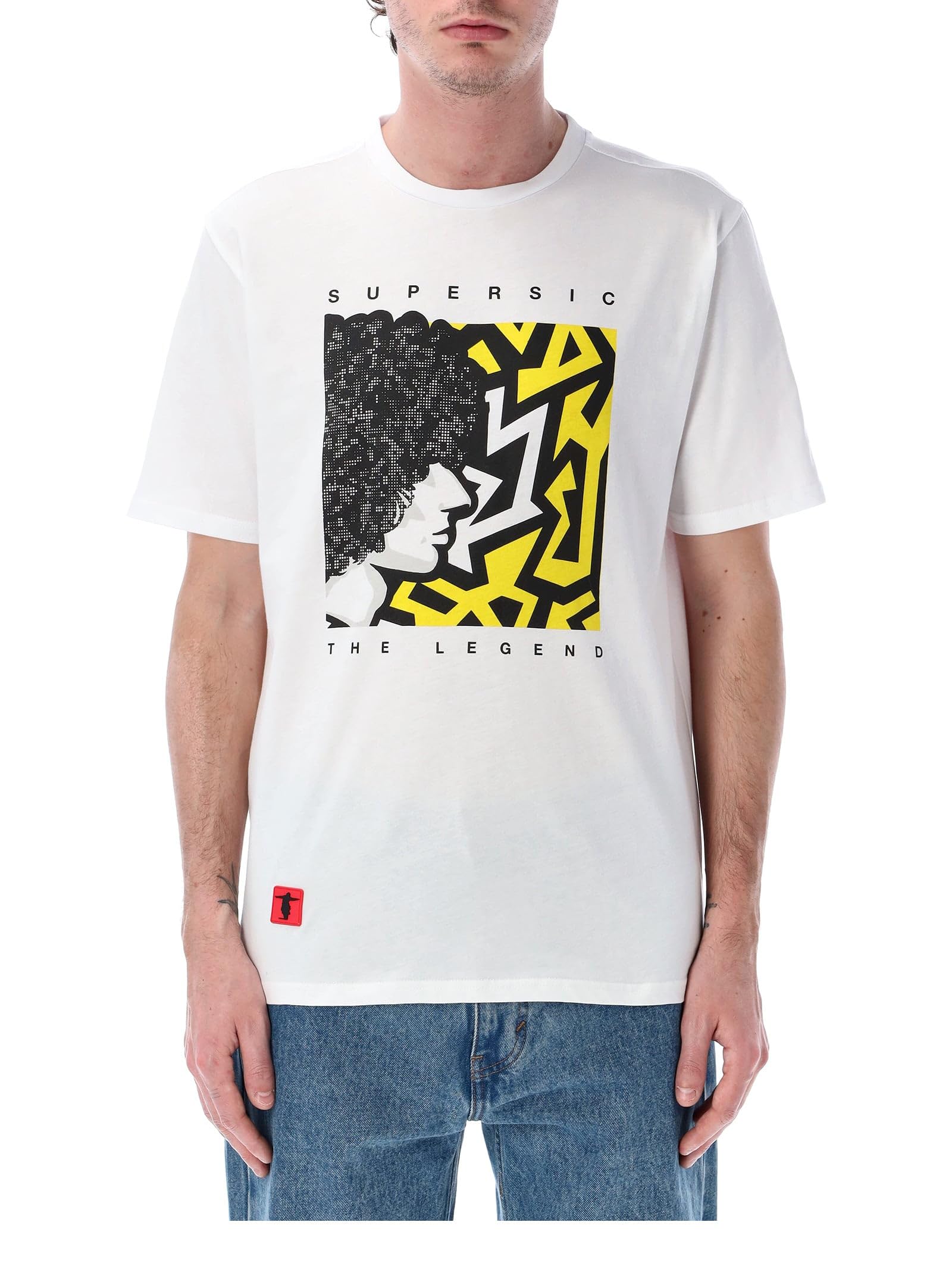 T-Shirt Marco Simoncelli - Head Sic White