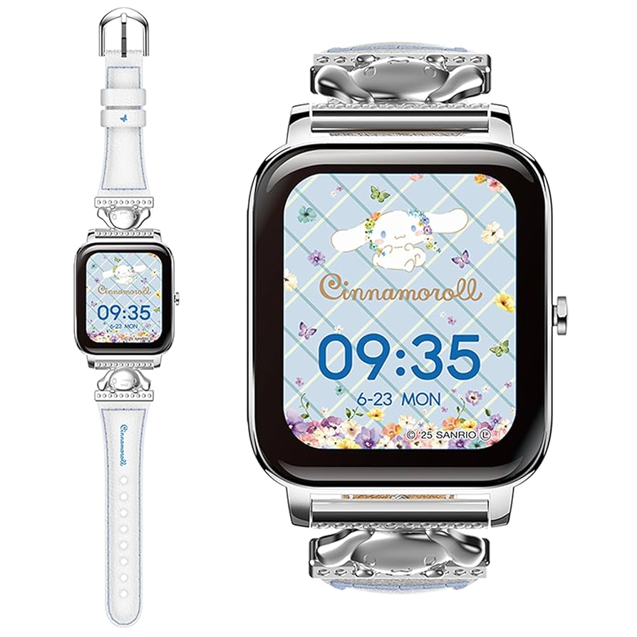 Amazon.co.jp: サンリオスマートウォッチ シナモロール デザイン