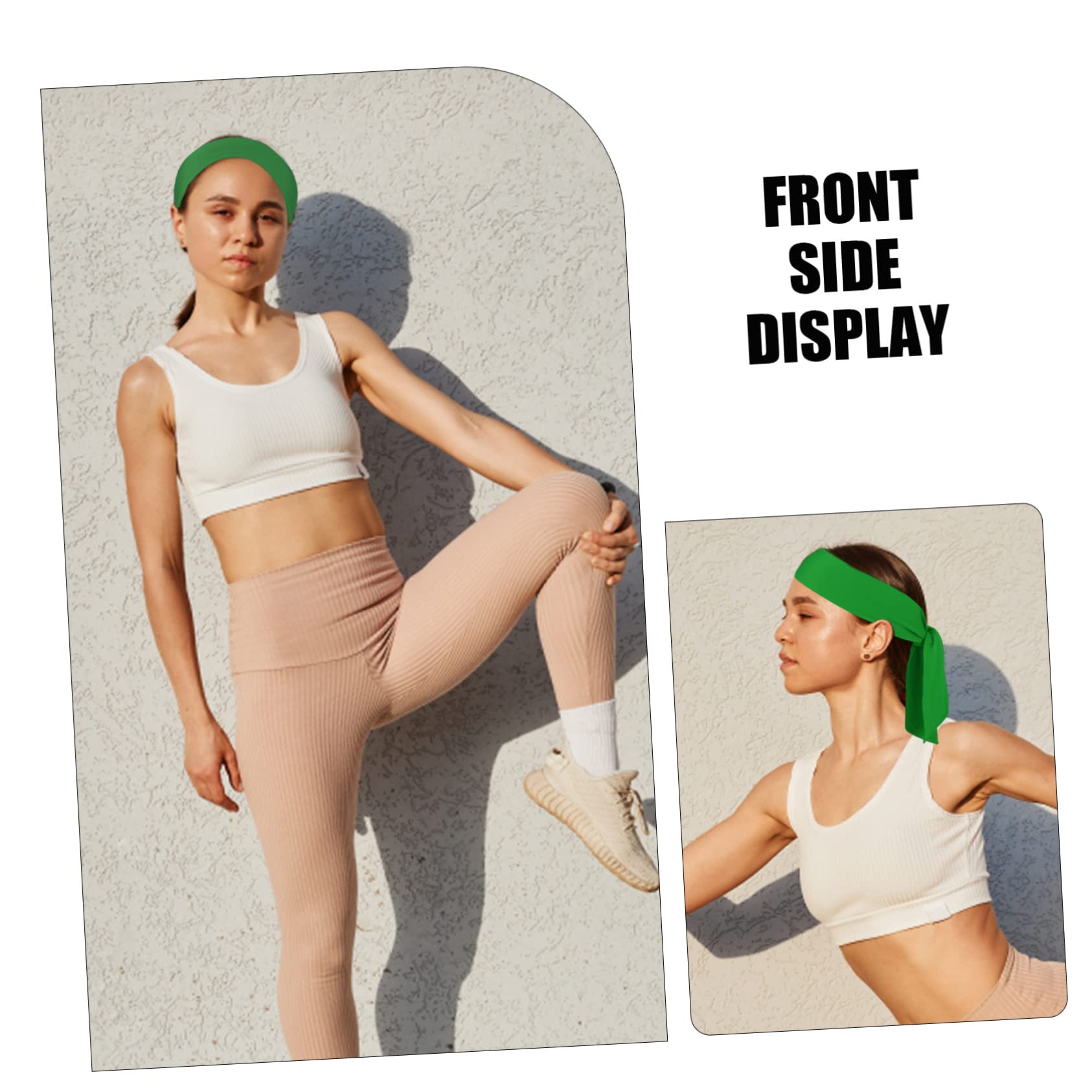 Yardwe Diadema Deportiva Diademas De Ninjas Diademas Deportivas para Hombres Banda para El Cabello para Hombre Bandana Diadema para Hombres Diademas De Fitness Poliéster
