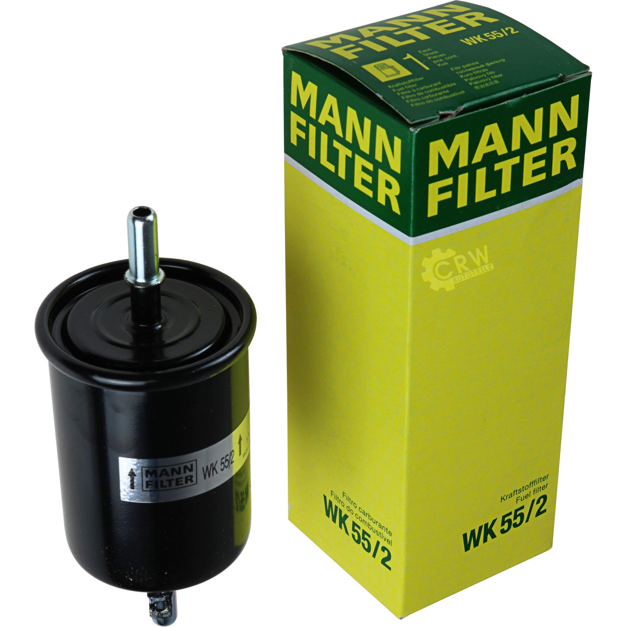 Paquete de inspección Kit de mantenimiento de filtros con filtro de aceite W 67/2, filtro de aire C 2324, filtro de combustible WK 55/2, filtro de habitáculo CU 2330, tornillo de cierre