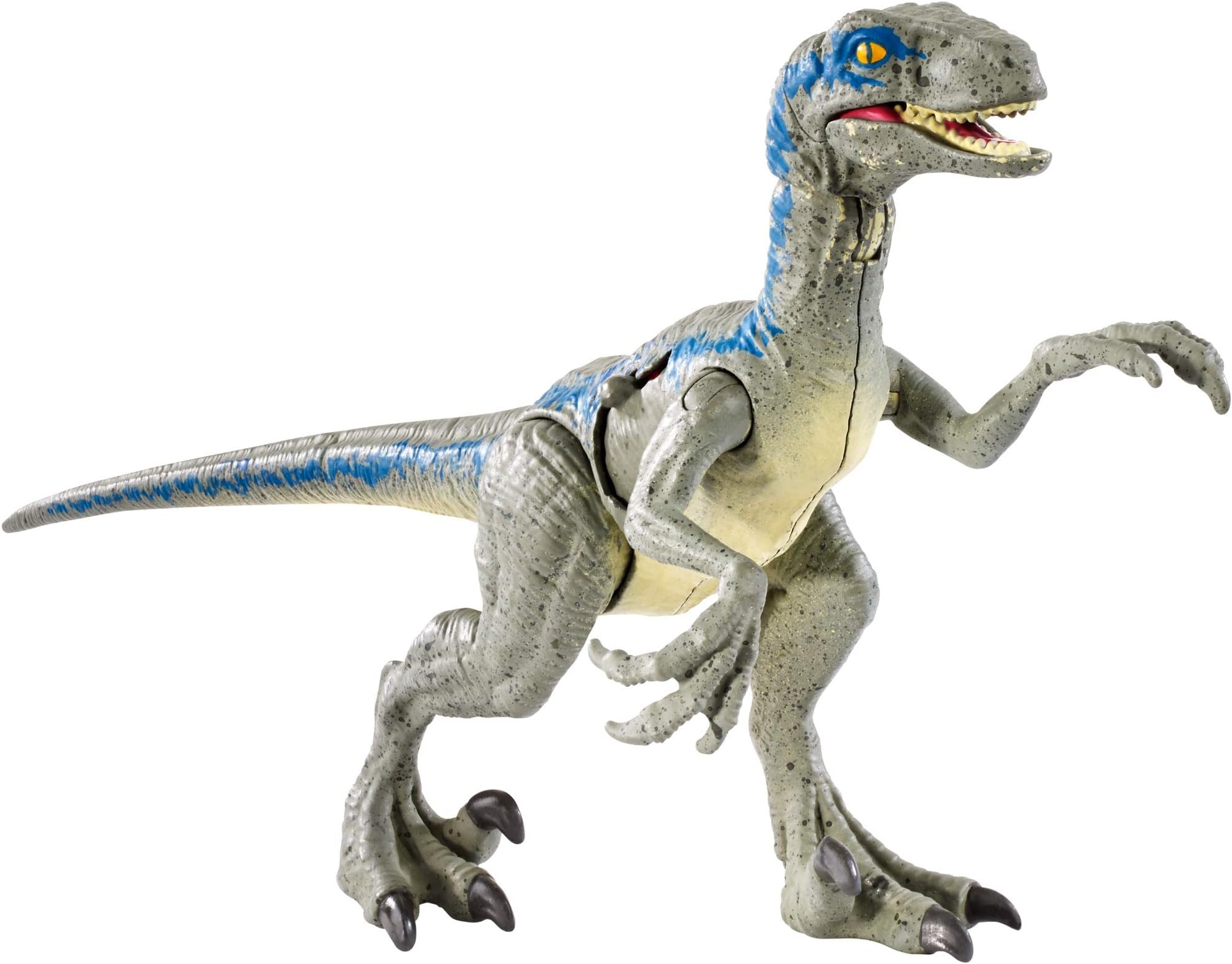 JURASSIC WORLD BATTLE DAMAGE Velociraptor Blue