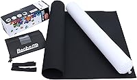 Vista 5 de Becko US Tapete enrollable para rompecabezas con bolsa de almacenamiento con cordón, tapete enrollable de fieltro para un fácil transporte