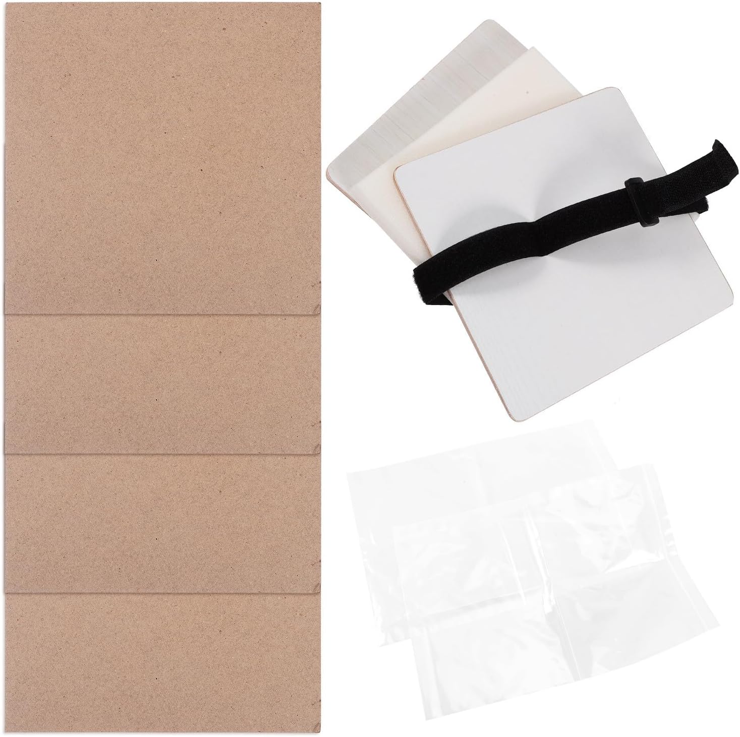 Holibanna Flower Pressing Kit Wooden Plant Press Set DIY Flower Drying Board 4-Layer Thick Pressing Tool for Hobbyists and Floral Preservation