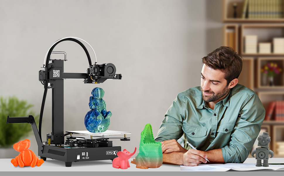 TRONXY Small High Speed 3D Printer,CRUX 1S Desktop Mini 3D Printer