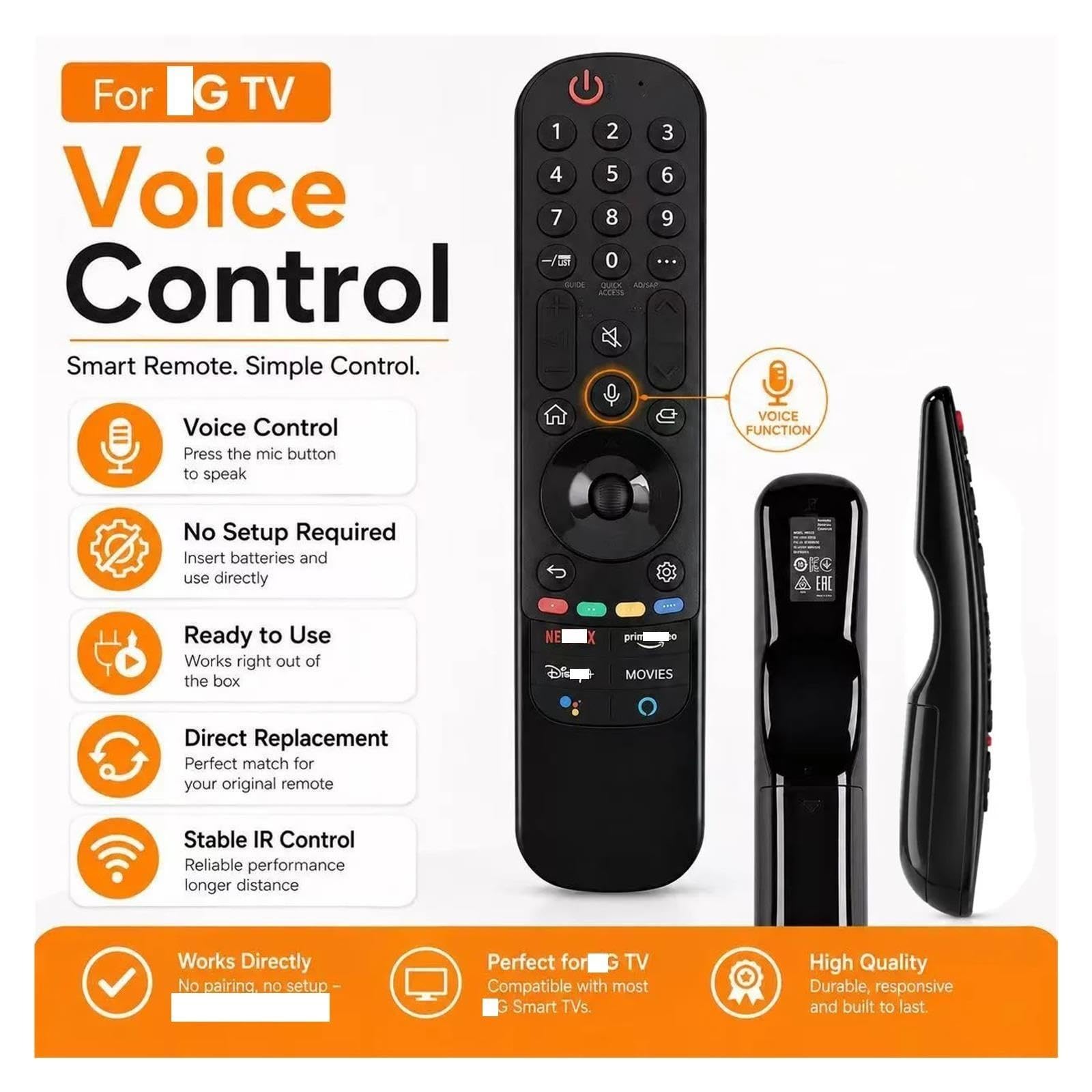 1 Mando a Distancia mágico for televisores Inteligentes IG AN-MR21GA