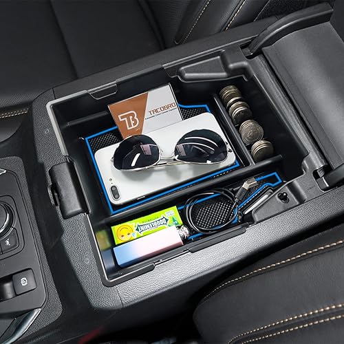 Miniatura 5 de TACOBRO Organizador de consola central compatible con Chevy Traverse 2018 2019 2020 2021 2022 2023 accesorios bandeja de inserción del reposabrazos