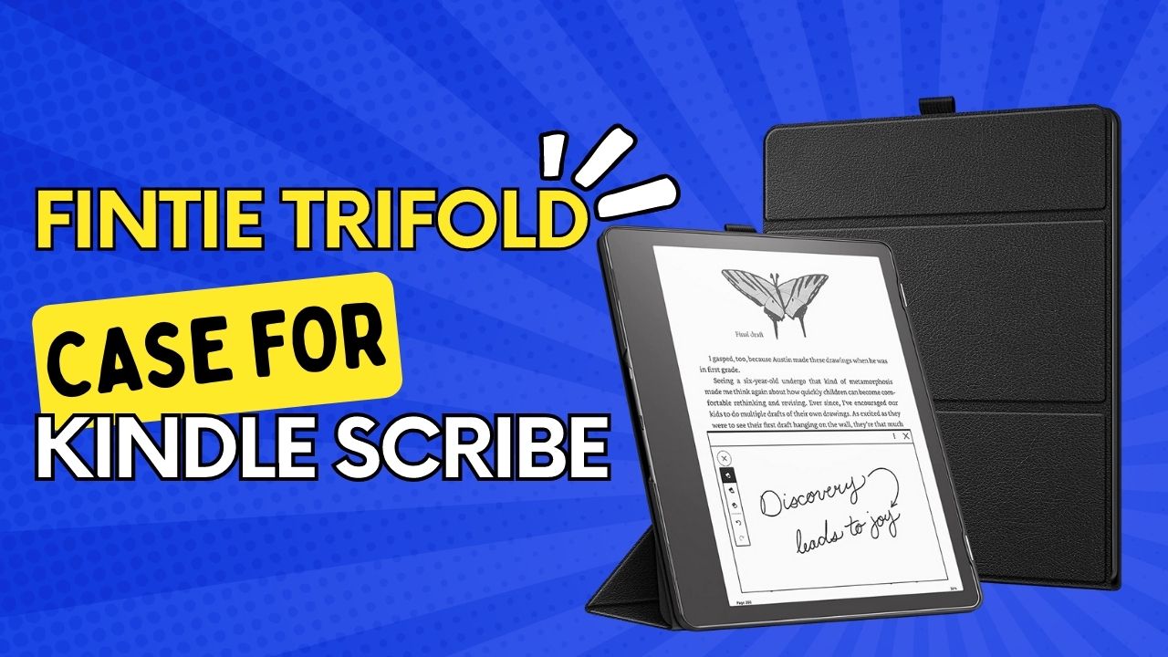 Watch Fintie Trifold Case for Kindle Scribe Unboxing on Amazon Live