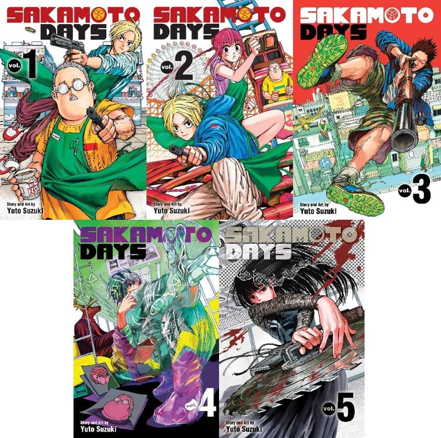 「SAKAMOTO DAYS 」 Sakamoto Days Manga Set Volumes 1-5: Yuto Suzuki: Books - Amazon.ca