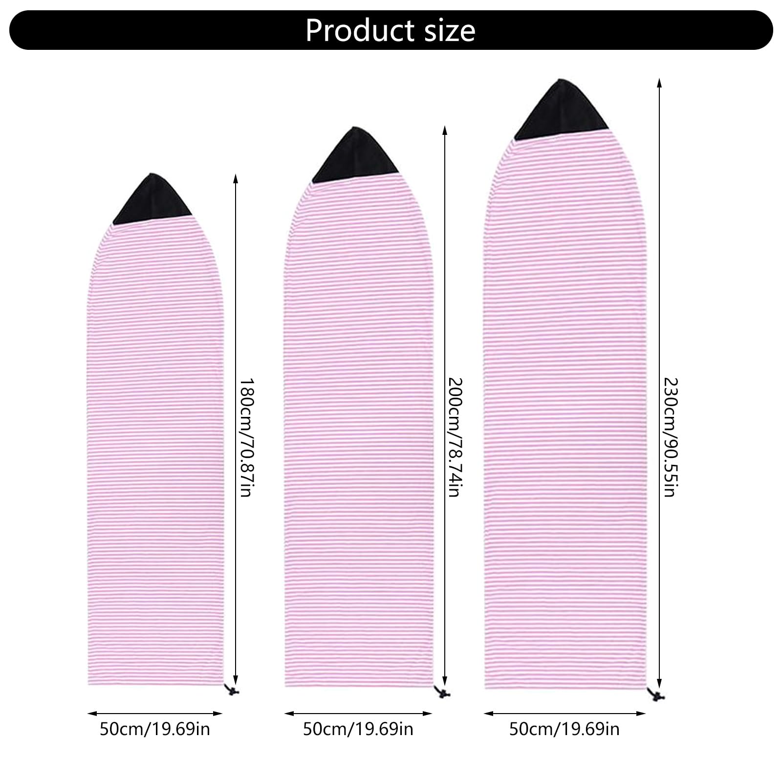 Housse de protection extensible pour planche de surf, longboard, planche de surf, housse de paddle