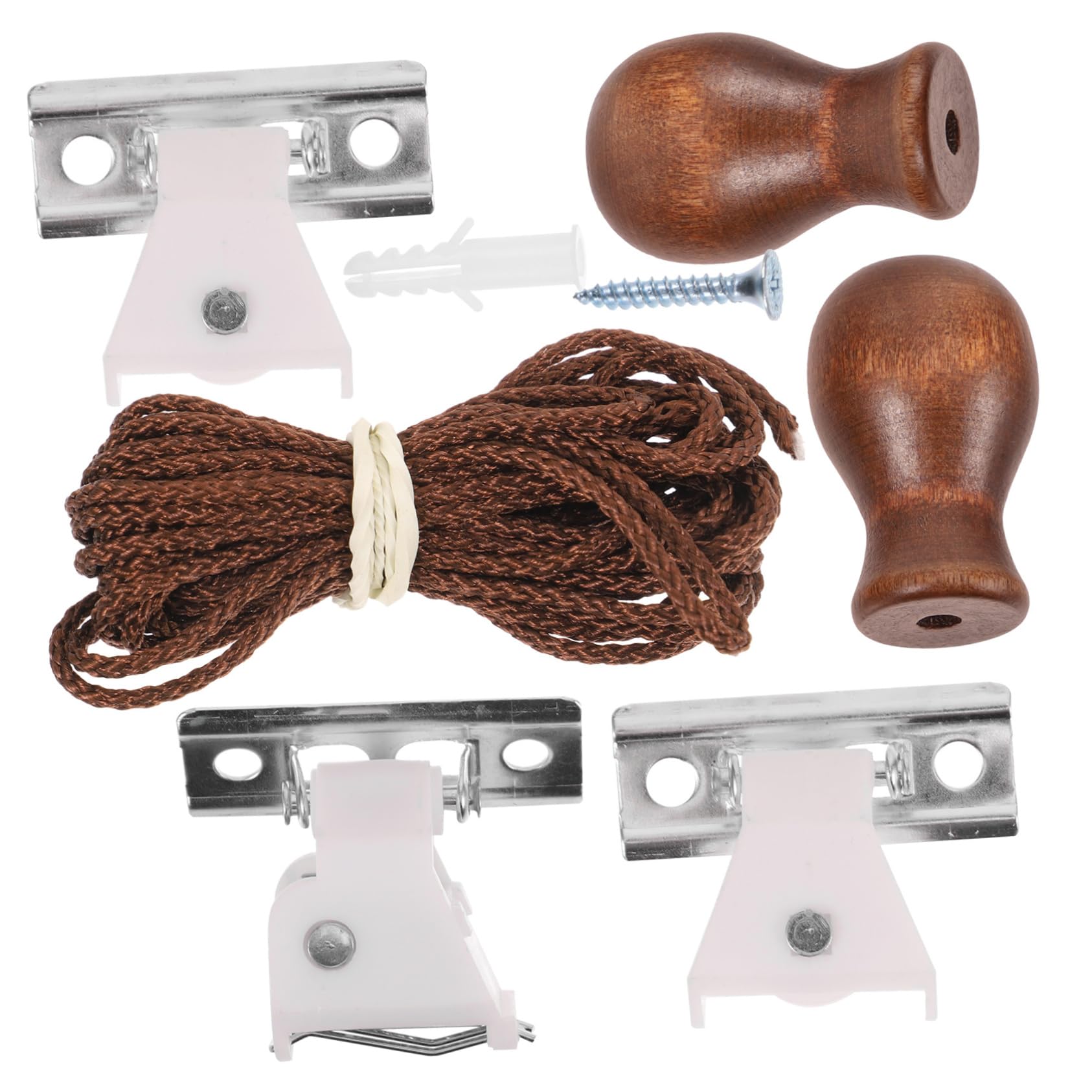ORFOFE 1 Set of Roller Blind Accessories Kit for Easy Installation Durable Curtain Repair Parts Versatile Fittings for Window Treatments