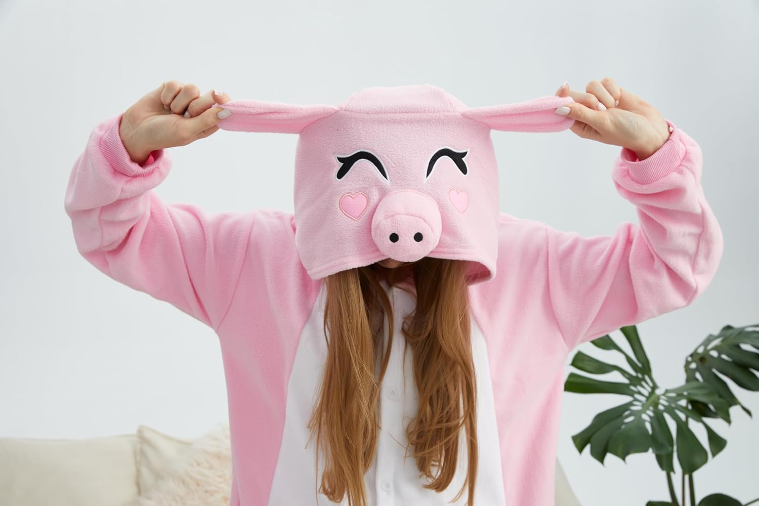 Adult Animal Onesie Cosplay Costume Halloween Pajamas - Image 5