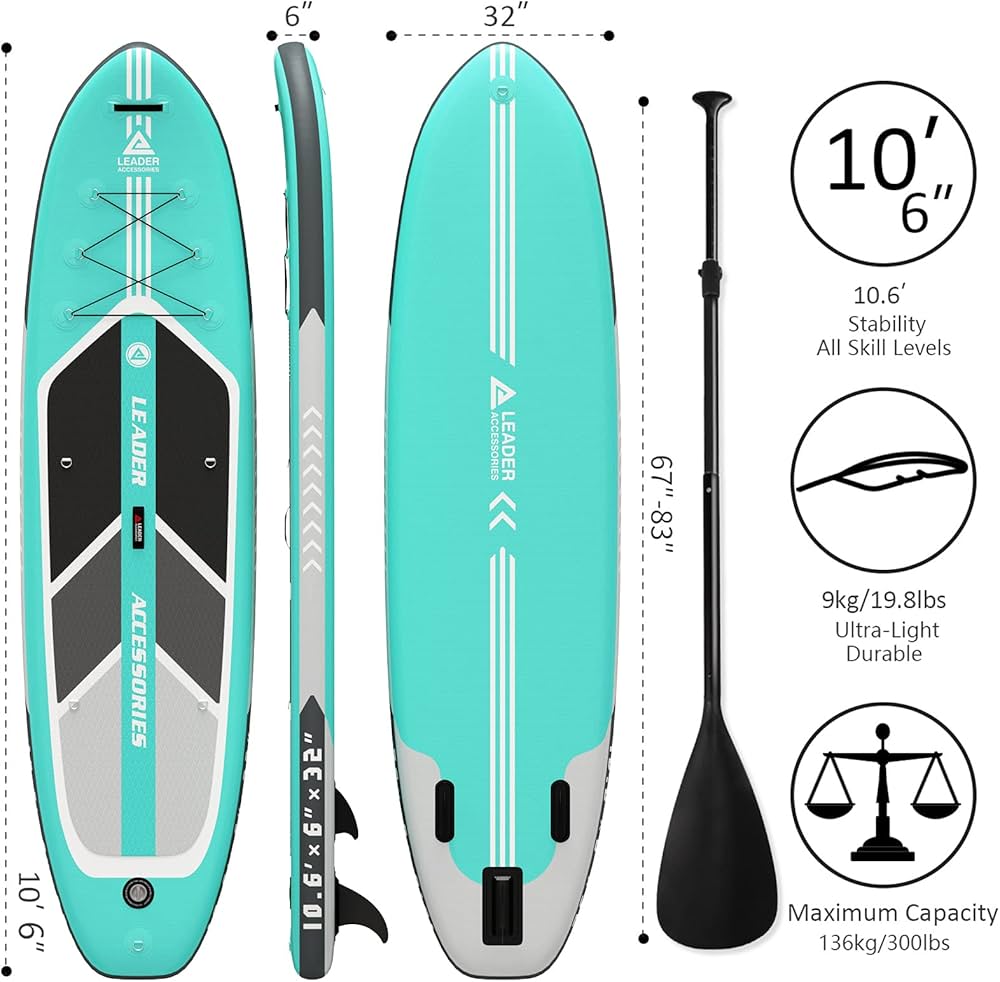 Amazon | Leader Accessories SUP インフレータブル サップ スタンド Amazon | Leader Accessories SUP インフレータブル サップ スタンド