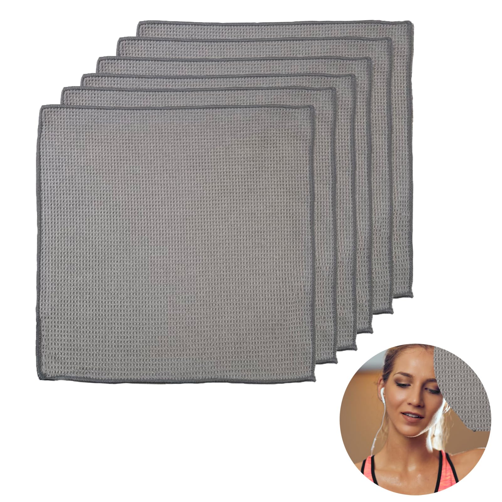 LivinEase Torchon De Cuisine – Lot De 5 Torchons De Cuisine 100% Coton – Torchons En Coton