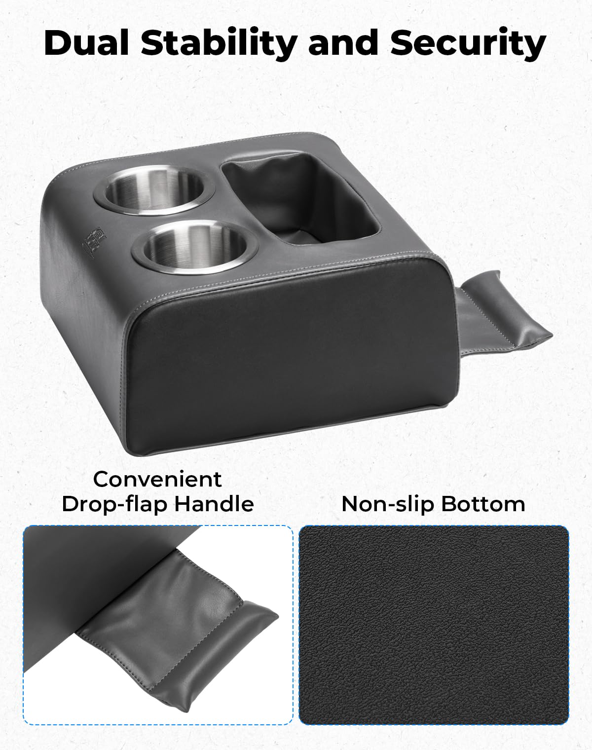 Boat Cup Holder Kemimoto Boat Caddy Organizer, Drainage... Mesa Car Seat