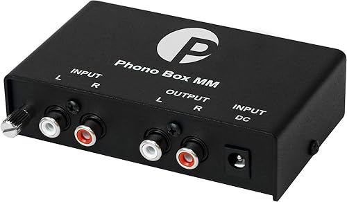 Pro-Ject Phono Box MM Phono Preamplificador (negro)