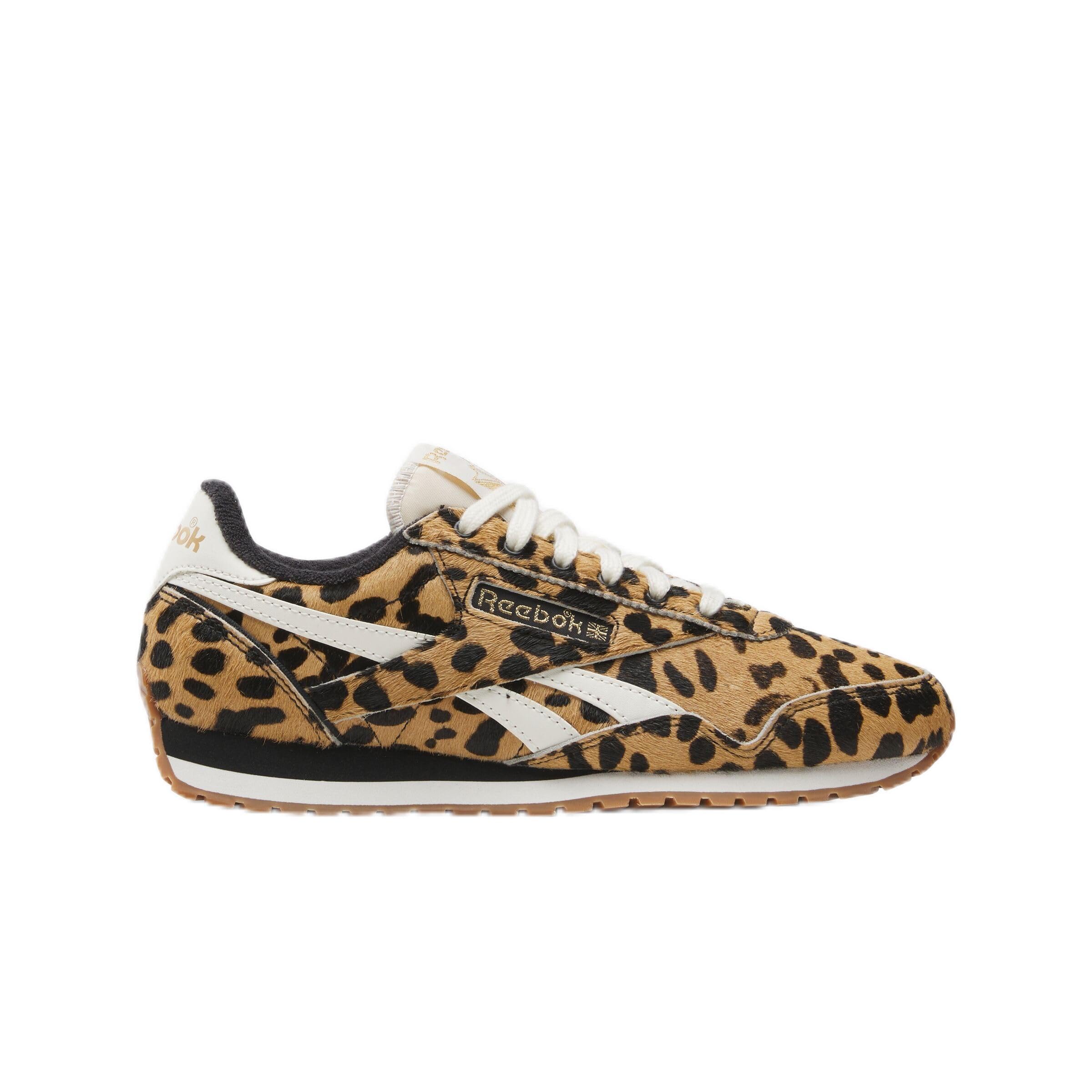 Reebok Women's Classic AZ Trainers, Cheetah/Black/Chalk, 42.5 EU